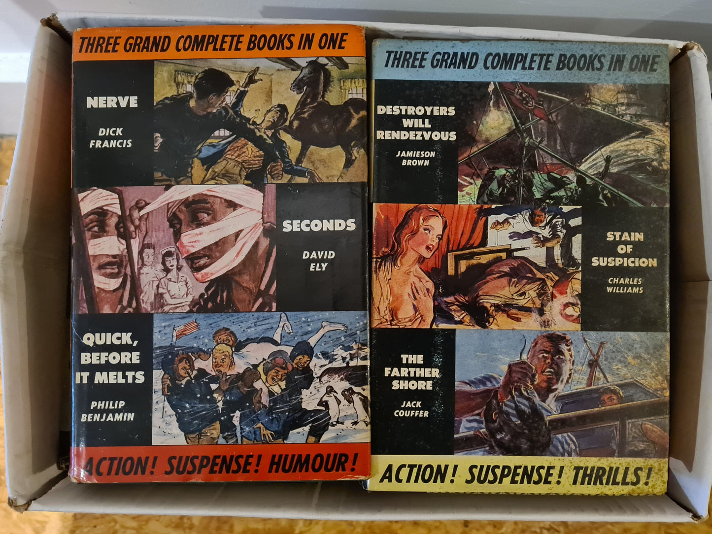 Odhams "Man's Books", Vols 1-60