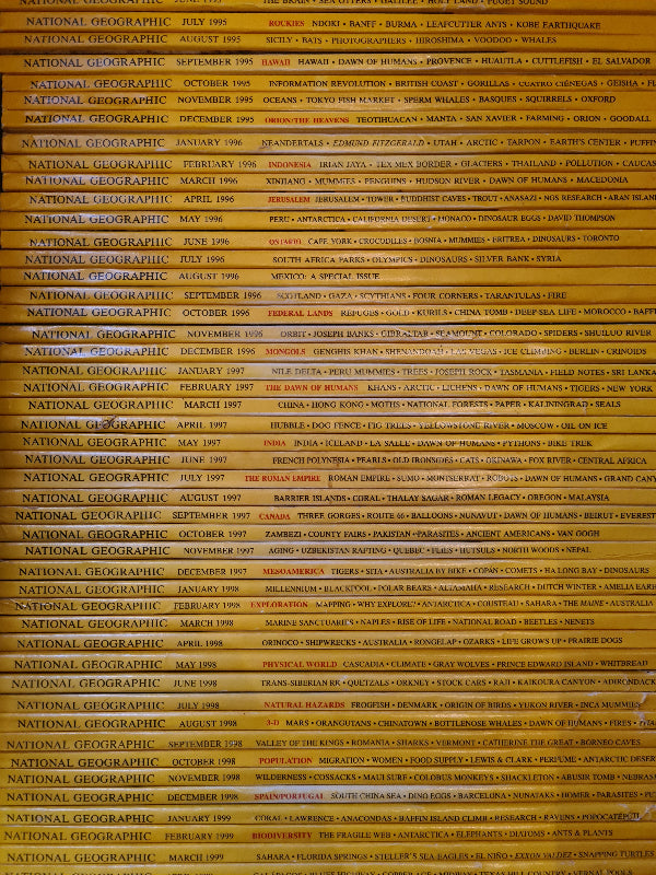 National Geographic 1997 (12 issues)