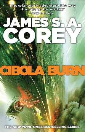 Cibola Burn: Book 4 of the Expanse (now a major TV series on Netflix) cover image