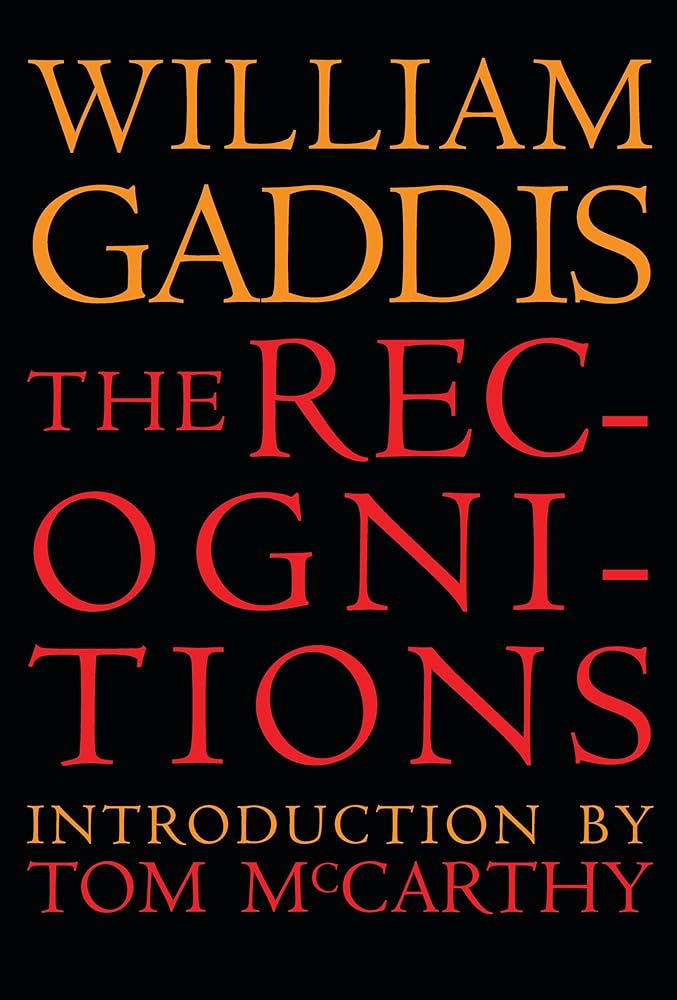 The Recognitions (New York Review Books Classics) cover image