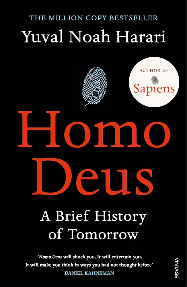Homo Deus: A Brief History of Tomorrow cover image