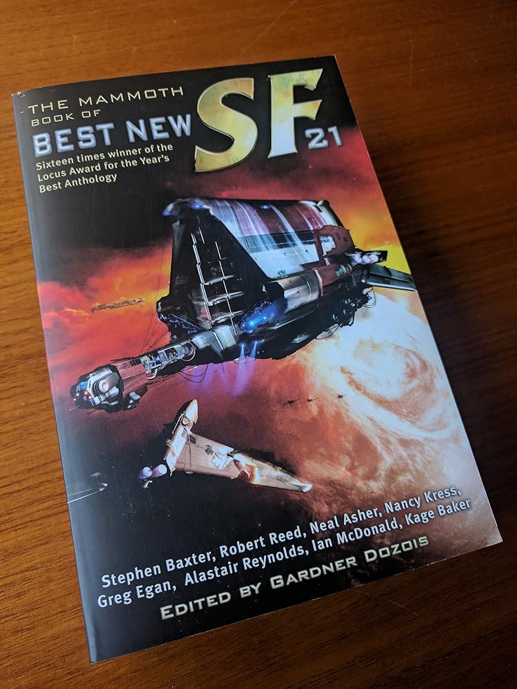 The Mammoth Book of Best New SF 21 cover image