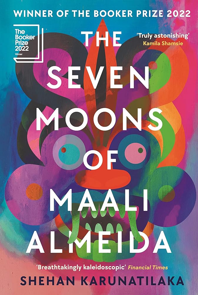 The Seven Moons of Maali Almeida -Booker Prize 2022 cover image