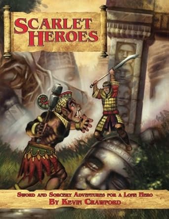 Scarlet Heroes: Sword & Sorcery Adventures for a Lone Hero cover image