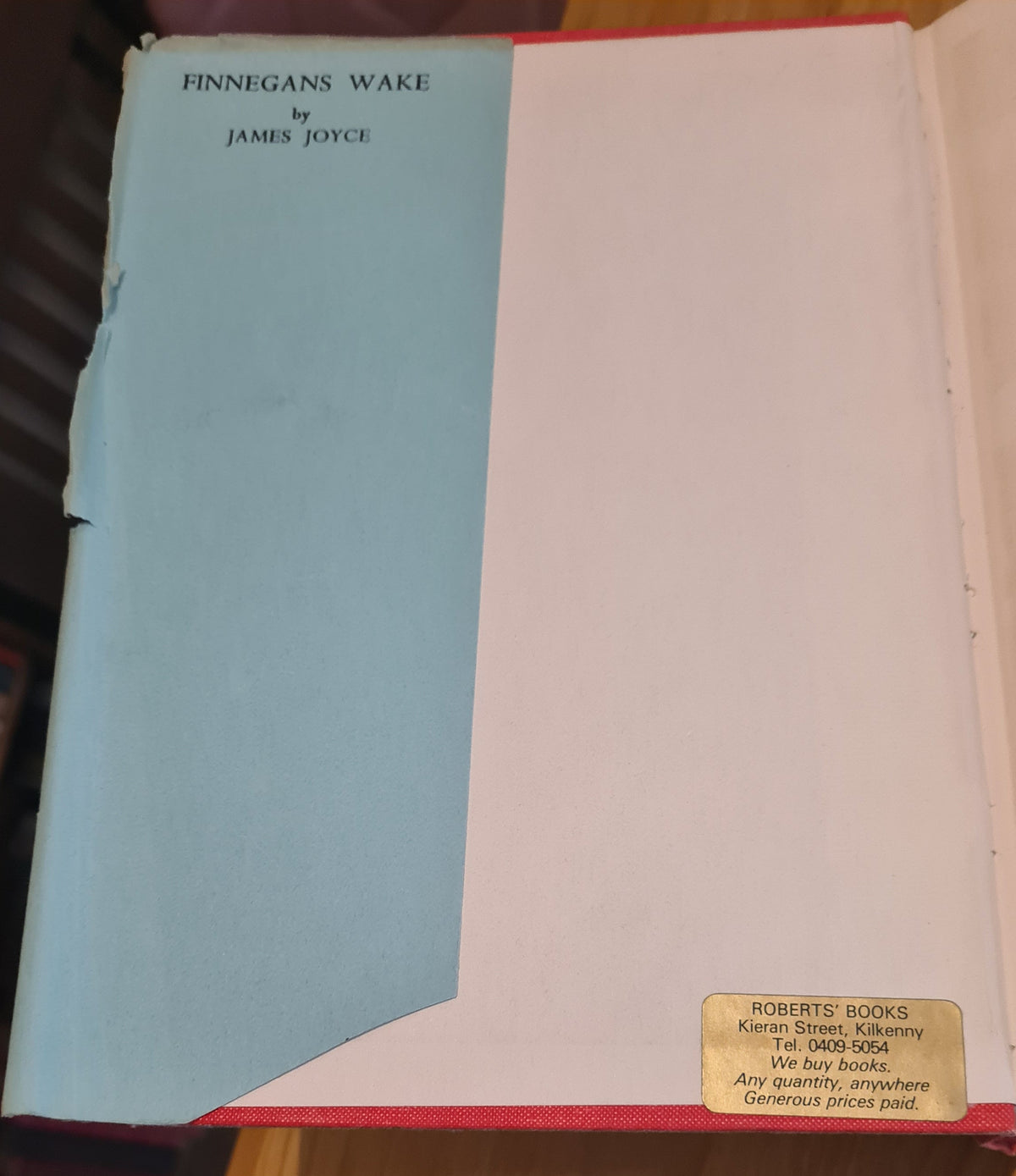 Finnegans Wake [Hardback, Second Edition 1960], James Joyce