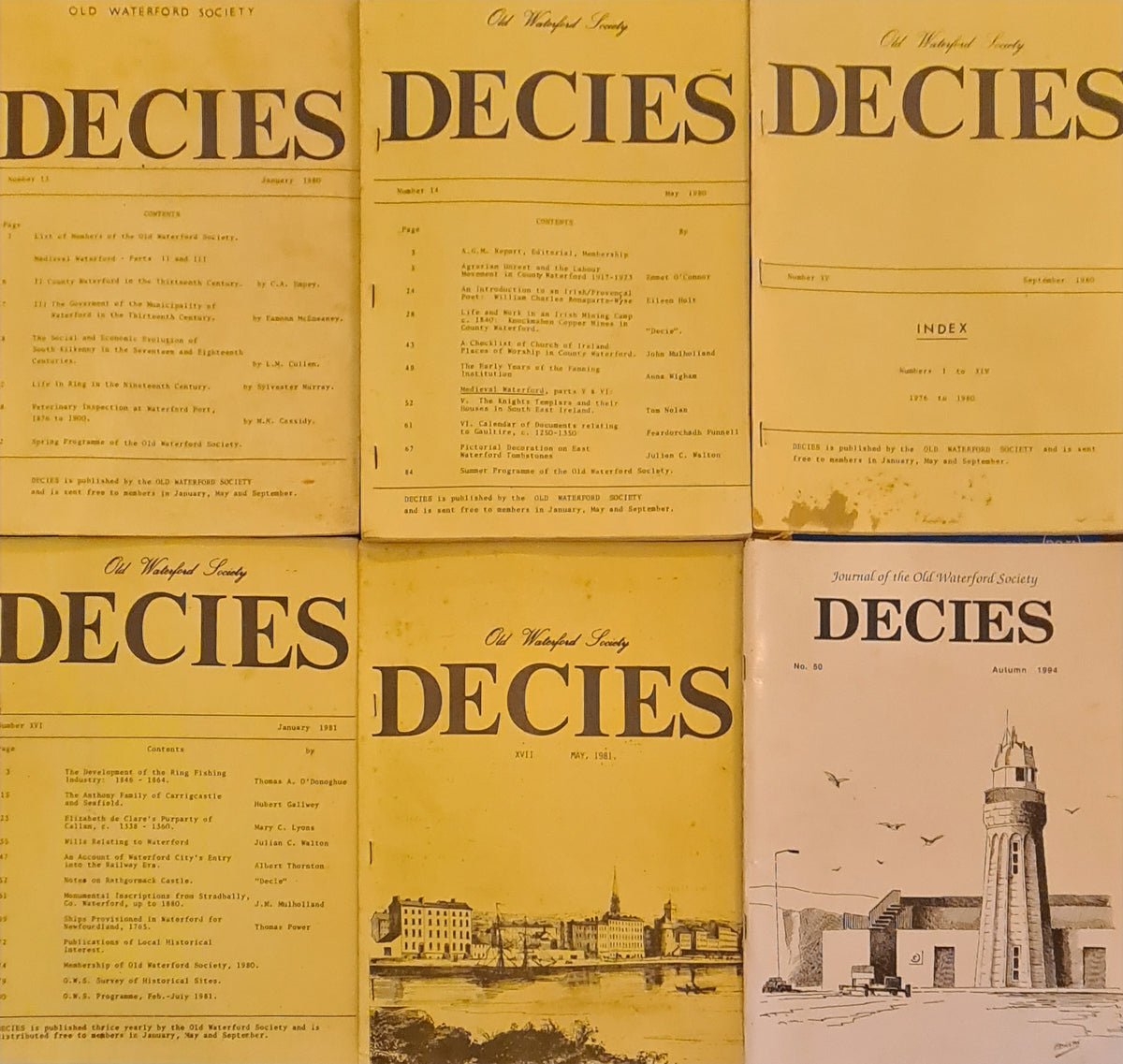 Decies, Bundle of Various Old Issues
