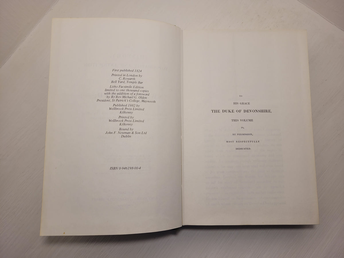 The History, Topography and Antiquities of the County and City of Waterford: With an account of the present state of the peasantry of that part of the South of Ireland [Hardback, 1982], R.H. Ryland