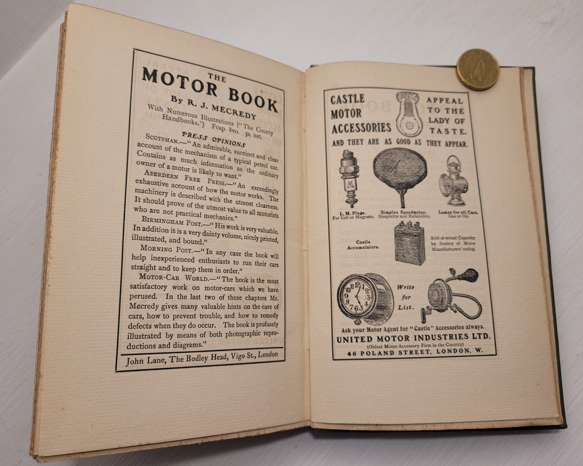 The Woman and the Car [First Edition, Review Copy], Dorothy Levitt