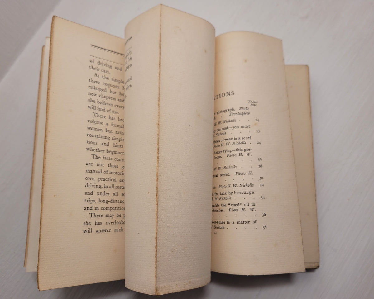 The Woman and the Car [First Edition, Review Copy], Dorothy Levitt