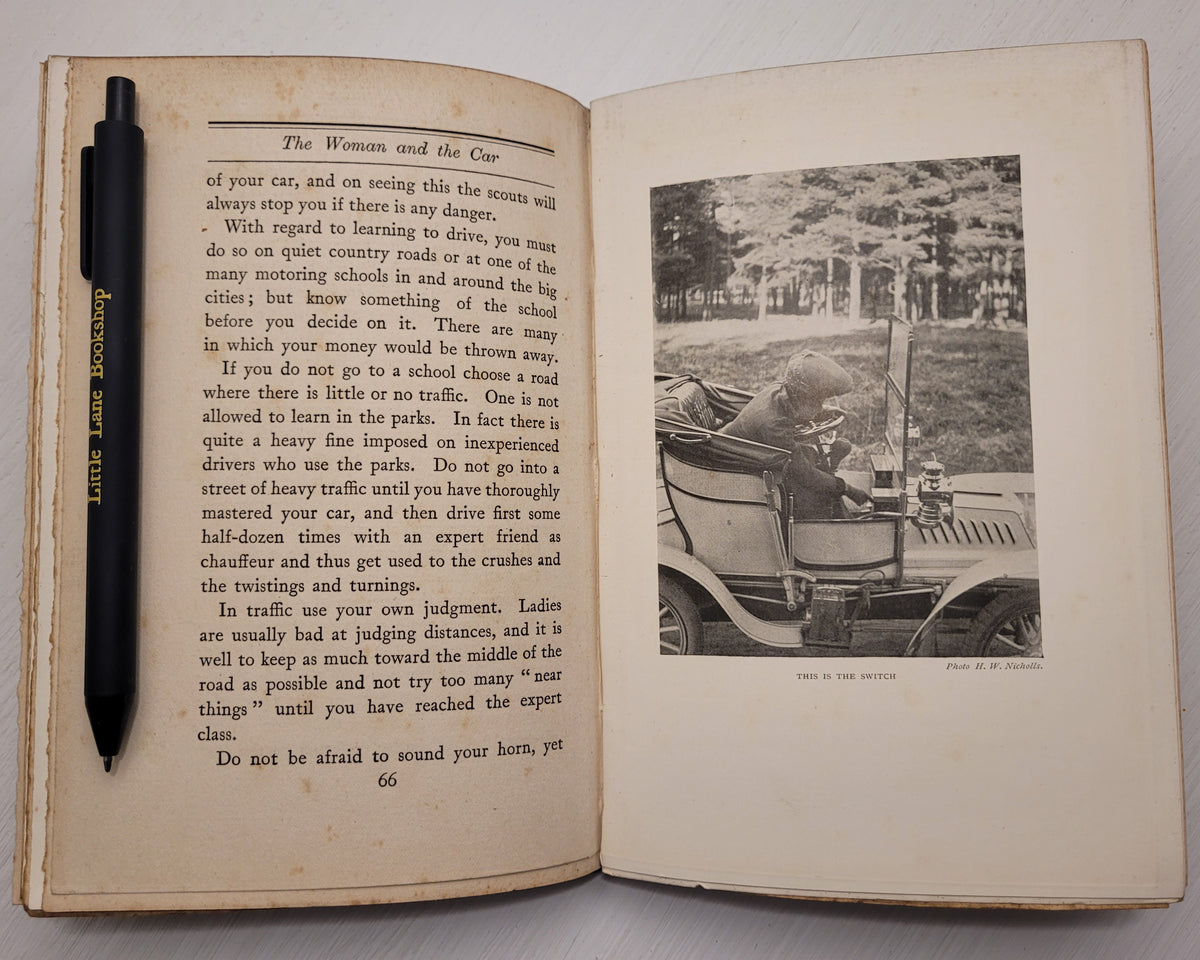 The Woman and the Car [First Edition, Review Copy], Dorothy Levitt