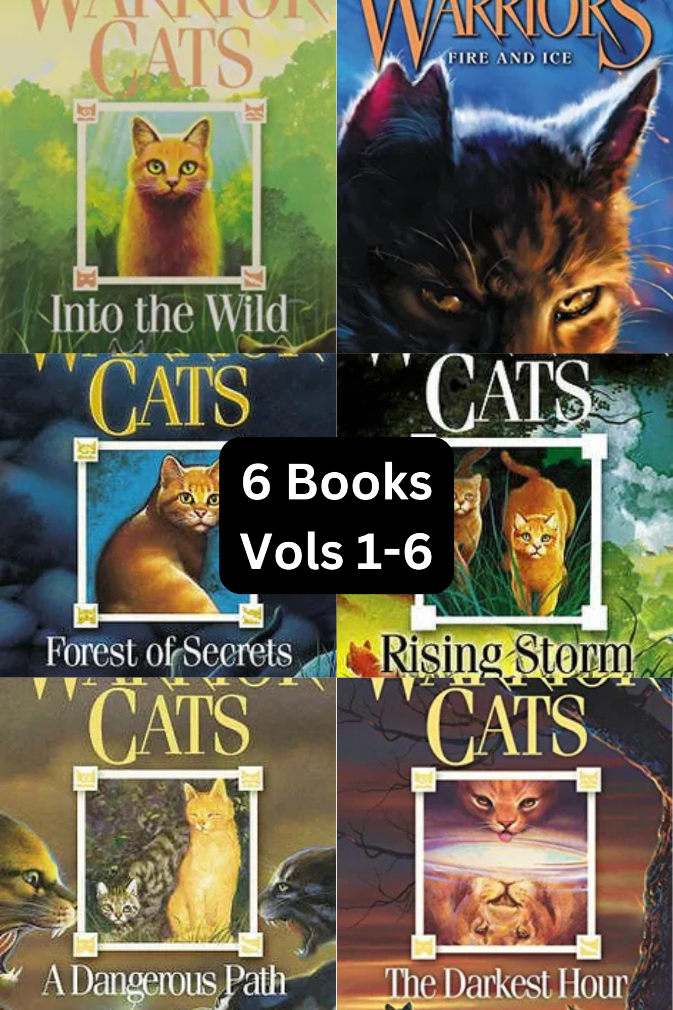 Warrior Cats (The Prophecies Begin) Vols 1-6, Erin Hunter