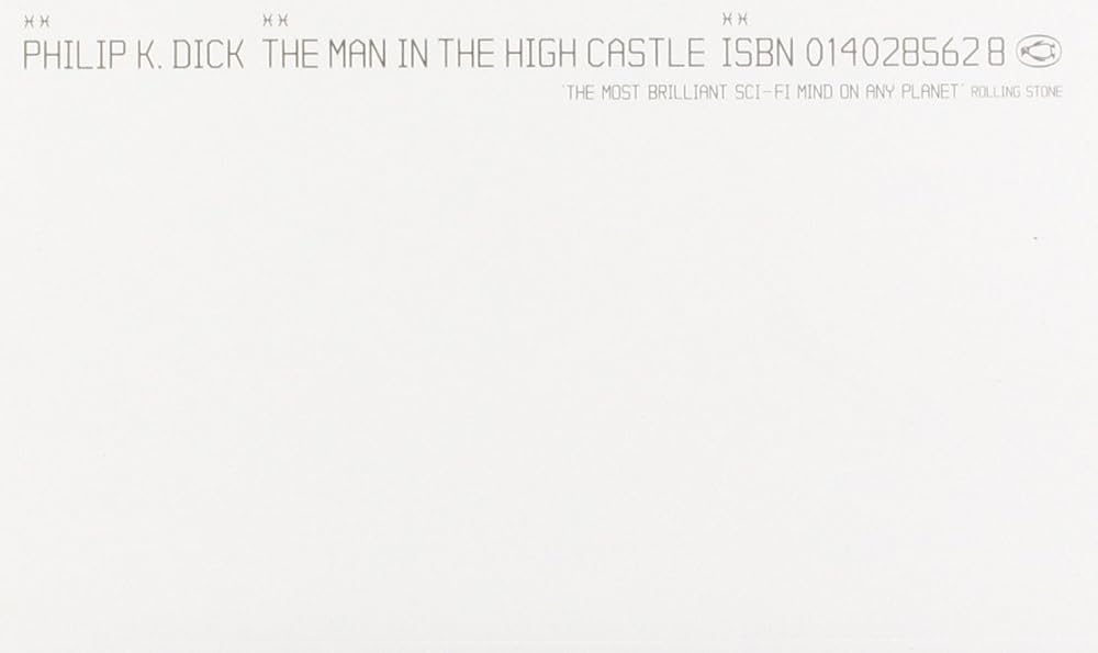 The Man in the High Castle cover image