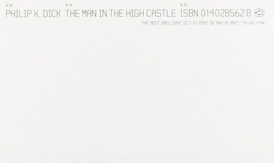 The Man in the High Castle cover image