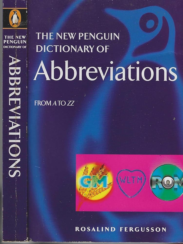 The New Penguin Dictionary of Abbreviations (Penguin Reference Books) cover image