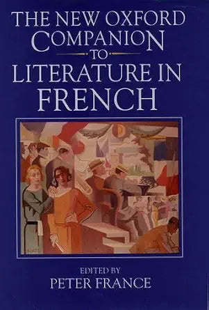 The New Oxford Companion to Literature in French cover image