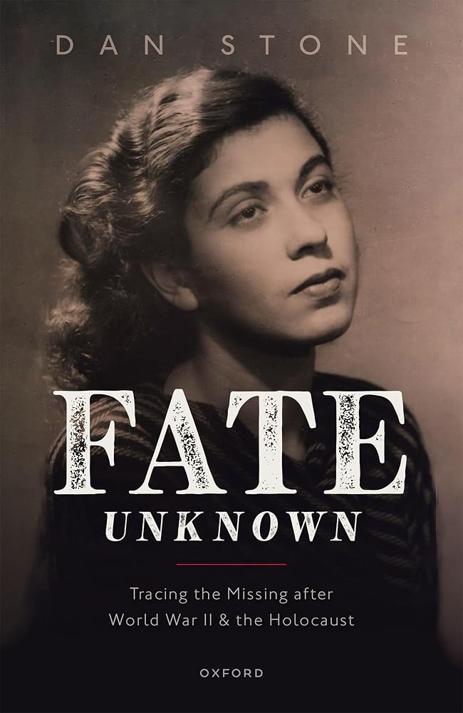Fate Unknown: Tracing the Missing after World War II and the Holocaust cover image