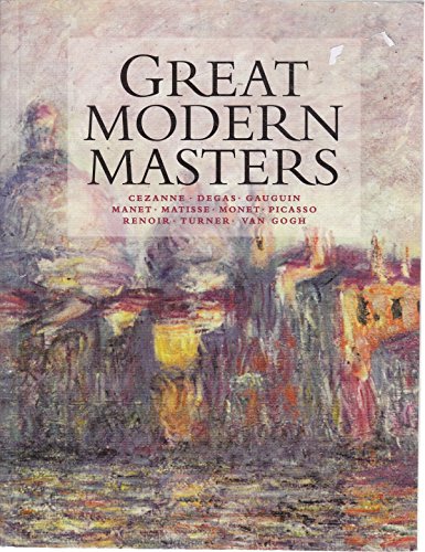 Great Modern Masters [Hardback], John Rothenstein