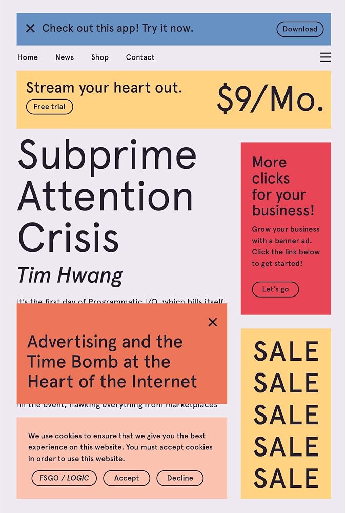 Subprime Attention Crisis (FSG Originals x Logic) cover image