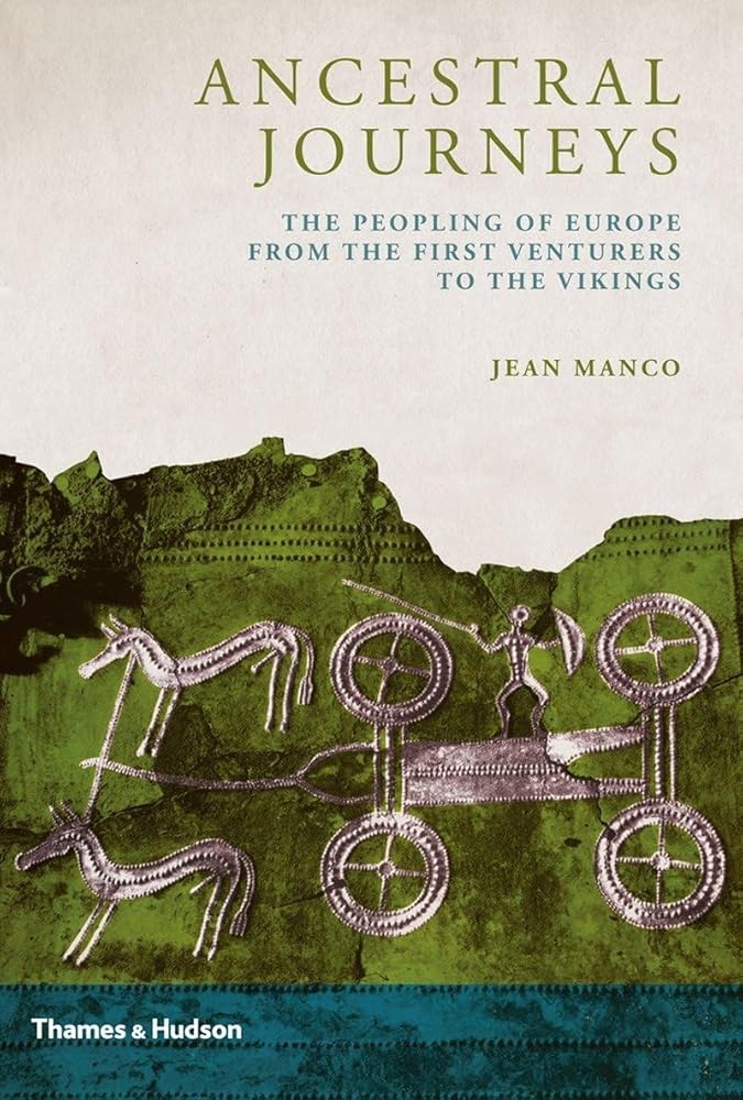 Ancestral Journeys: The Peopling of Europe from the First Venturers to the Vikings cover image