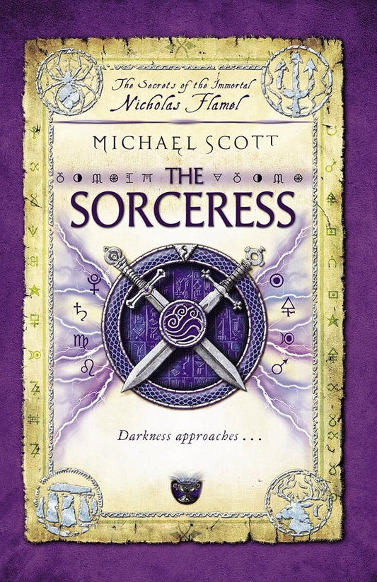 The Sorceress: Book 3 (The Secrets of the Immortal Nicholas Flamel) cover image