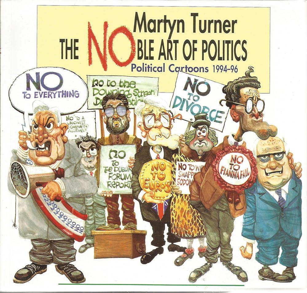 The Noble Art of Politics: Political Cartoons 1994-96 cover image