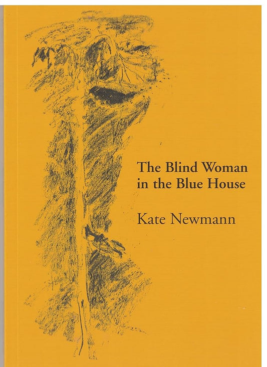 The blind woman in the blue house cover image