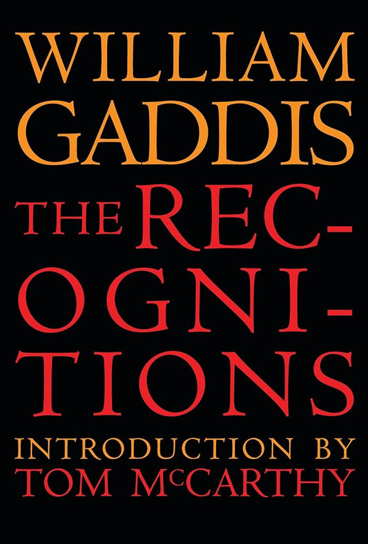 The Recognitions (New York Review Books Classics) cover image