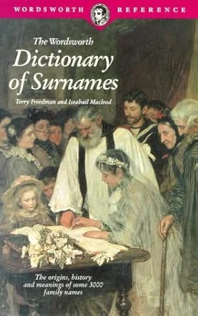 Dictionary of Surnames (Wordsworth Collection) cover image
