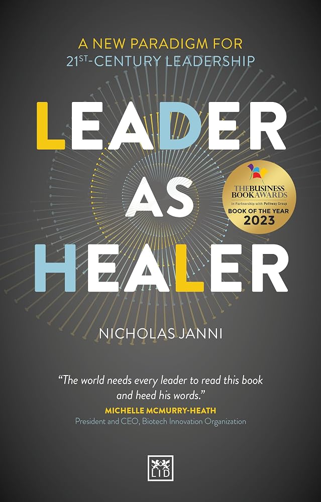Leader as Healer: WINNER Business Book of the Year 2023 cover image