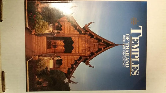 Temples of Thailand - Their Form and Function cover image